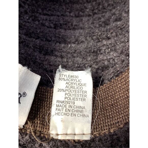 Betmar New York brown cloche hat for osfm - Picture 2 of 4